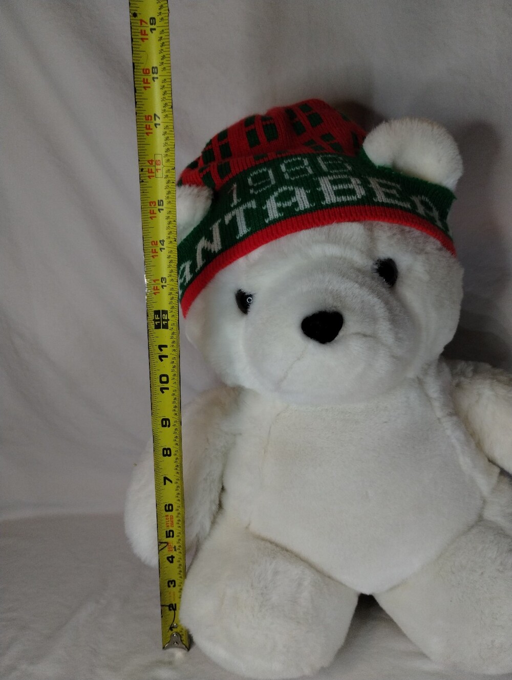 Santa Bear Plush Vintage 1986 - Picture 6 of 8
